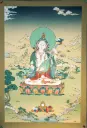 Saraswati Thangka – Karma Gadri Style 