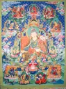 Guru Rinpoche Thangka – Eight Manifestations Assembly