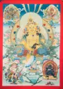 Five Jambhala Thangka – Menri Wealth Assembly