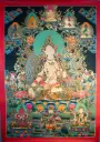 White Tara Thangka – Five Dhyani – Radiant Healing Mandala 