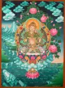 Vajrasattva Thangka – Newari Golden Masterpiece