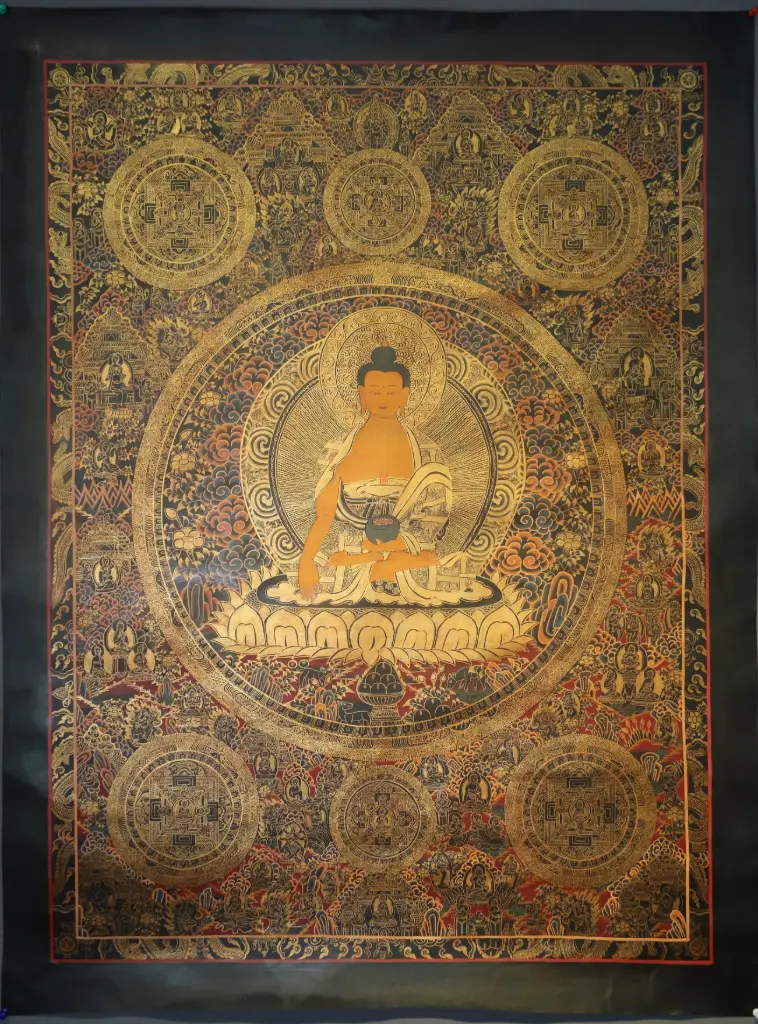 Shakyamuni Buddha Mandala– Life Story – The Golden Path