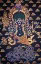 Trailokyavijaya Thangka – Nagthang Cloud Dance – Menri Lineage 