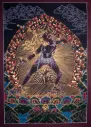 Vajrayogini Nagthang Thangka — Golden Radiance — The Path of Inner Fire