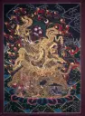 Dorje Drolo Thangka – Nagthang Style – Wrathful Presence of Guru Rinpoche