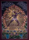 Vajrayogini Nagthang Thangka — Golden Radiance — The Path of Inner Fire 