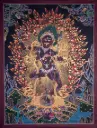 Troma Nagmo Thangka — Black Wrathful Mother — Sacred Fire of Wisdom