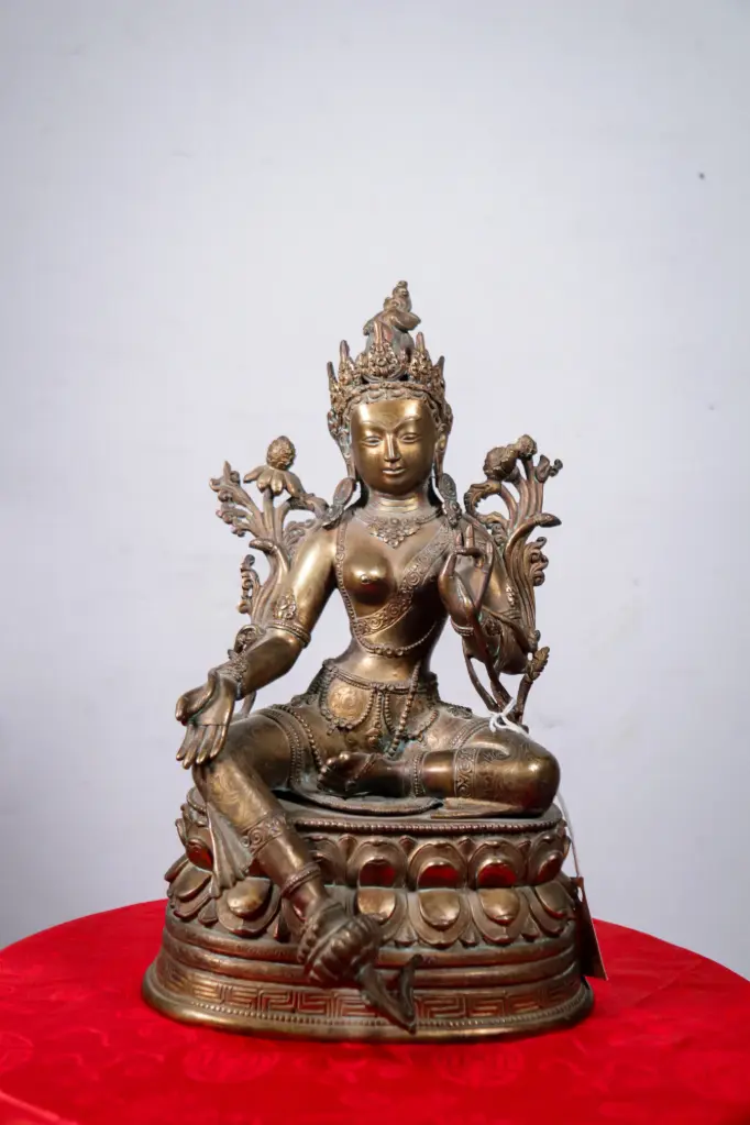 Green Tara Statue – Swift Compassion & Active Peace