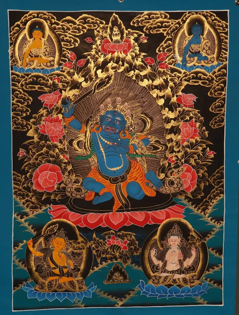 Achala Thangka: Invite Unshakable Strength and Obstacle-Removing Power into Your Life