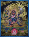 Six-Armed Mahakala Thangka