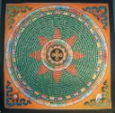 Om Mani Padme Hum Mandala – Double Vajra & Mantra Mandala 