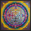 Kalachakra Mandala Thangka – The Sacred Wheel of Time
