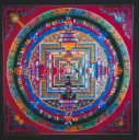Kalachakra Mandala Thangka – The Sacred Wheel of Time