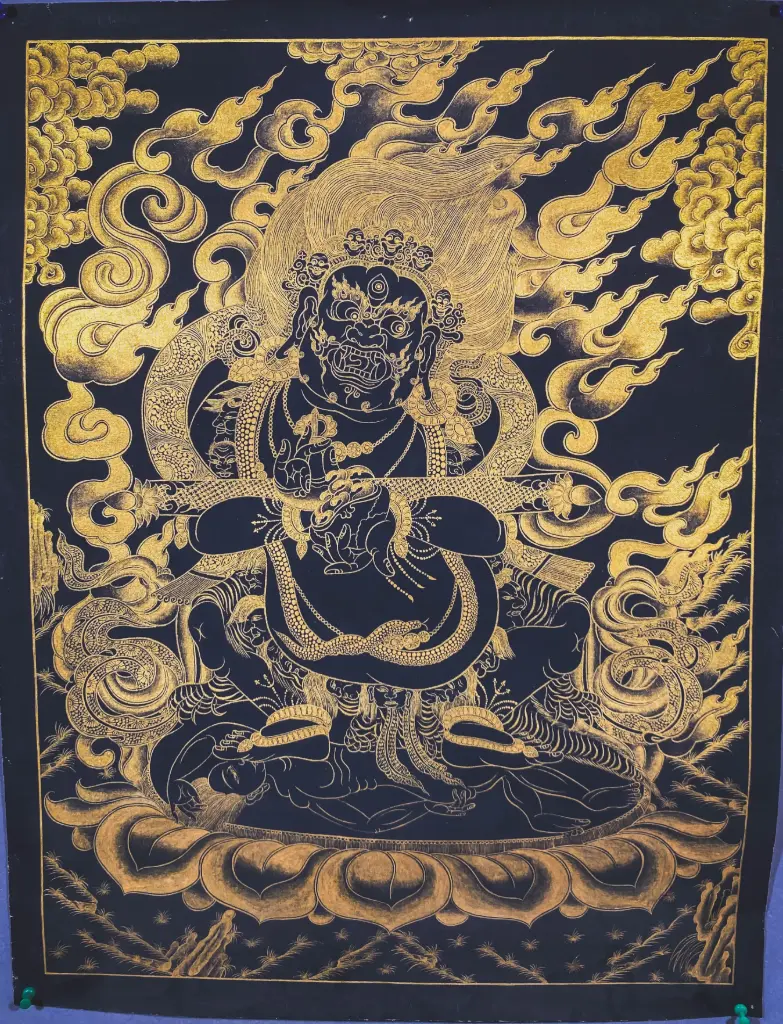 Dandapani Mahakala Thangka – Consecrated Nagthang
