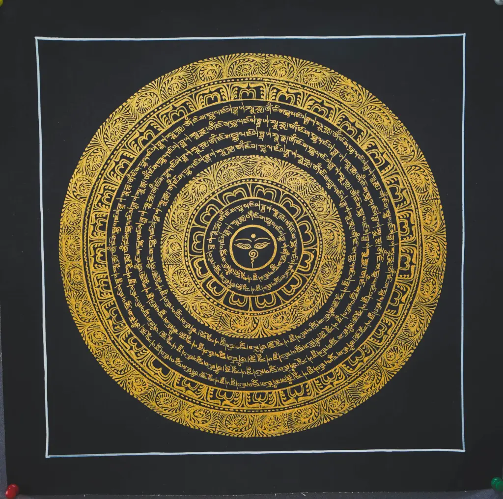 The Nagthang Buddha Eyes Mandala: The Golden Vision