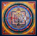 Kalachakra Mandala Thangka – The Sacred Wheel of Time