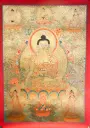 Medicine Buddha Thangka – Golden Serthang Assembly