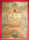 Maha Vairocana Thangka – Golden Assembly