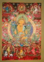 Mañjughoṣa Manjushri Thangka – Marthang Wisdom Assembly