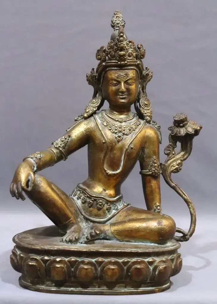 Lokeshwor Statue – The Copper Bodhisattva of Compassion