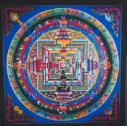 Kalachakra Mandala Thangka – The Sacred Wheel of Time